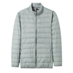 Chaqueta ligera acolchada hombre cuello alto cremallera minimalista impermeable - Patrick