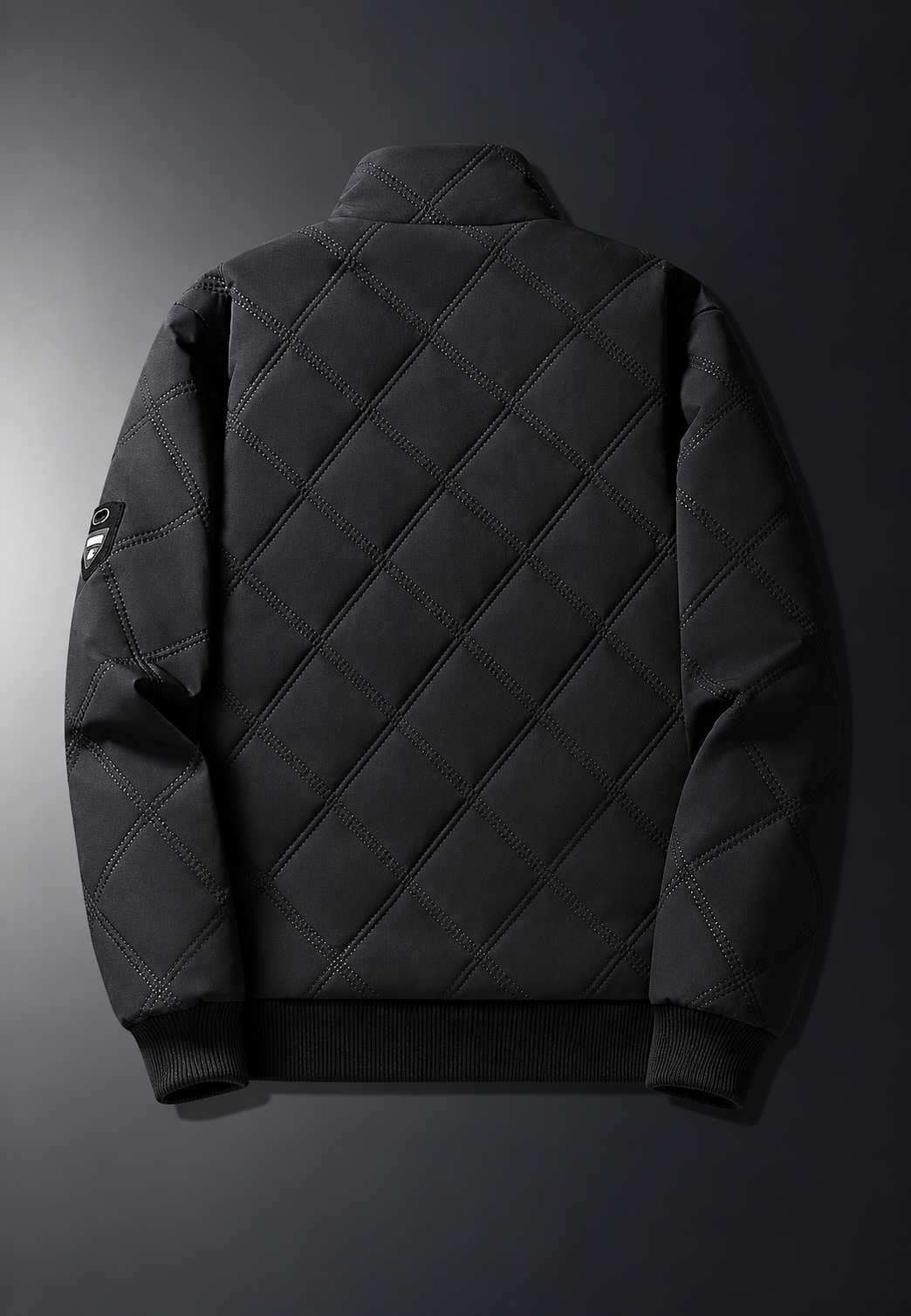 Chaqueta acolchada hombre cuello alto interior efecto borreguito - Valdemar