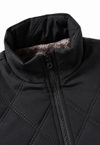 Chaqueta acolchada hombre cuello alto interior efecto borreguito - Valdemar