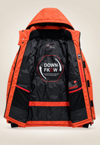 Chaqueta acolchada hombre outdoor capucha cuello alto - Stellan
