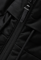 Chaqueta acolchada hombre regular fit capucha cremallera - Hakon
