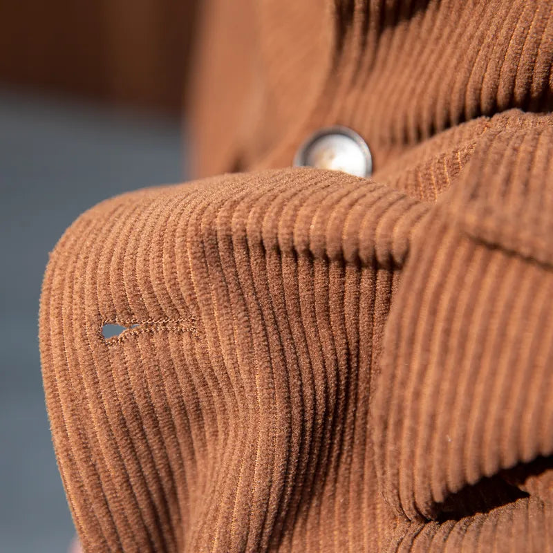 Chaqueta elegante de pana con bolsillos - Julien