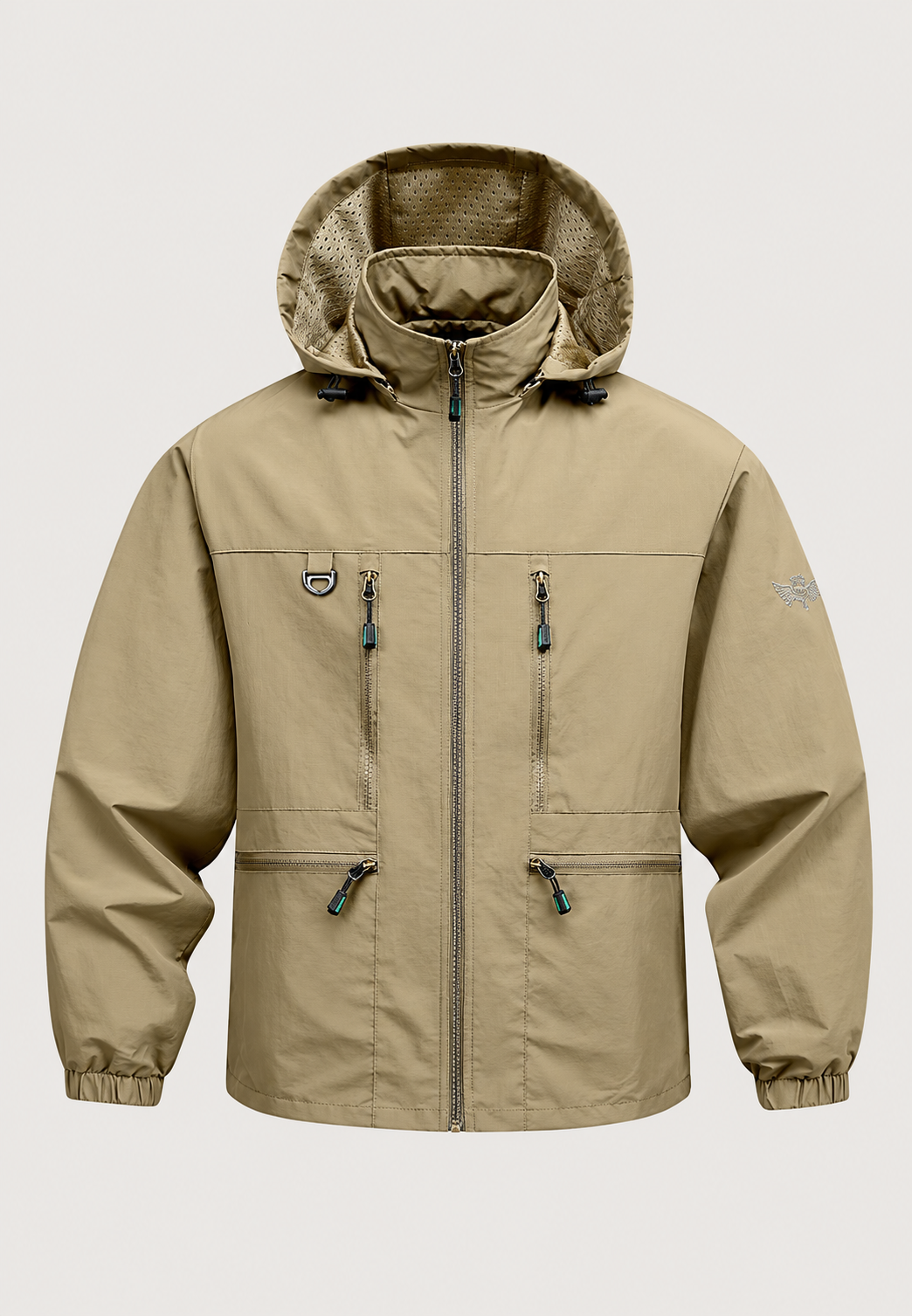Chaqueta hombre estilo outdoor capucha ajustable cuatro bolsillos - Ardel