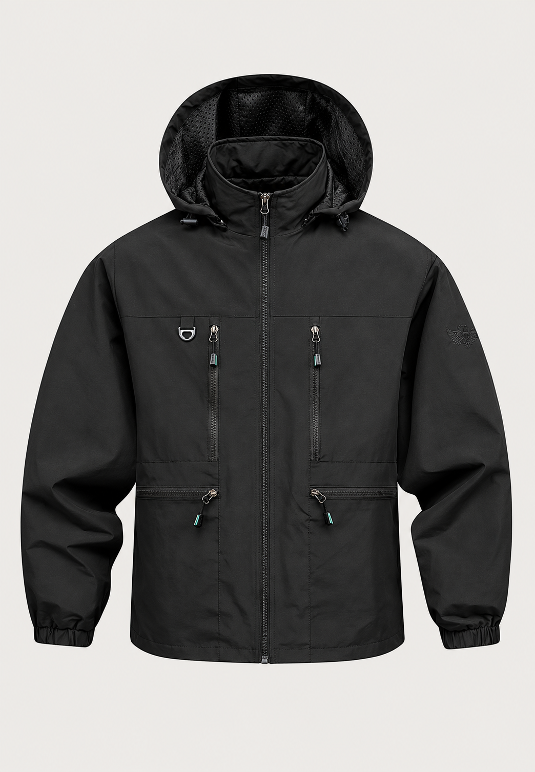 Chaqueta hombre estilo outdoor capucha ajustable cuatro bolsillos - Ardel