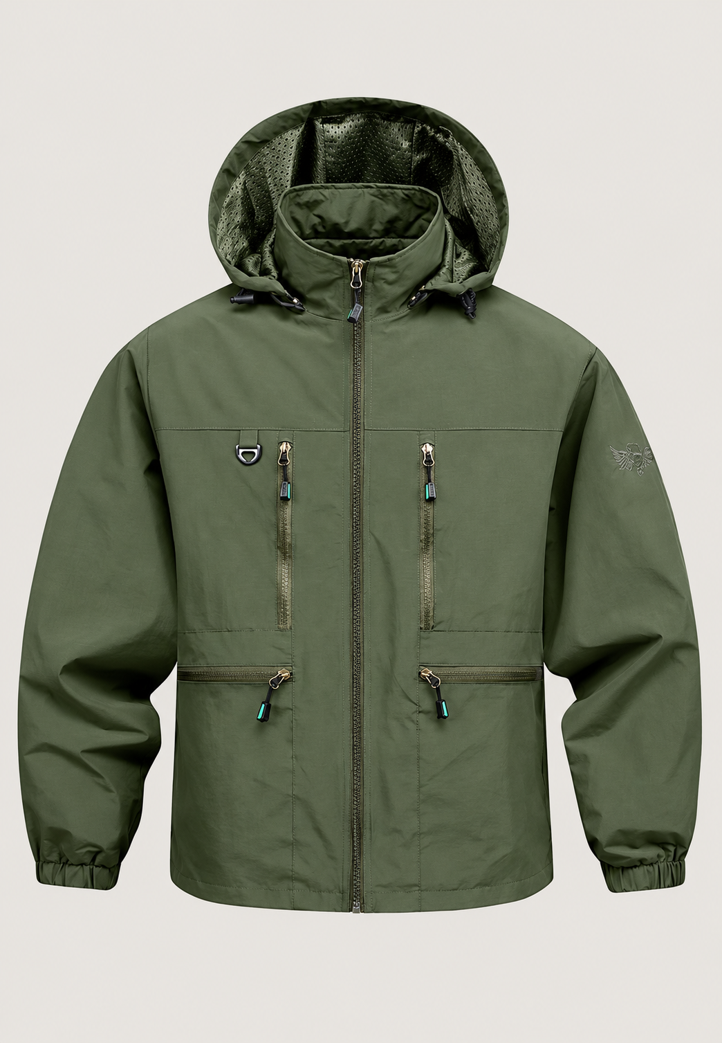 Chaqueta hombre estilo outdoor capucha ajustable cuatro bolsillos - Ardel