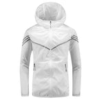 Chaqueta impermeable hombre capucha bolsillos cremallera - Thiago