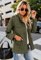 Chaqueta ligera de mujer con bolsillos - Tilda