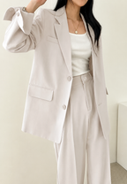 Conjunto mujer dos piezas blazer y pantalón recto - Athena