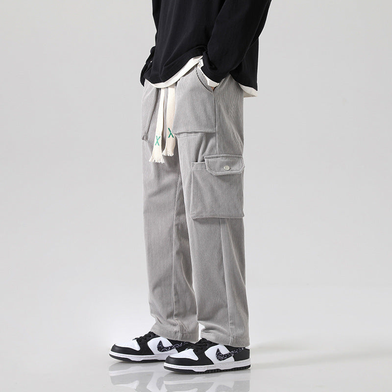 Pantalones cargo de pana para hombre - Erlend
