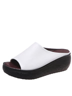 Sandalias plataforma abiertas para mujer - Clarissa