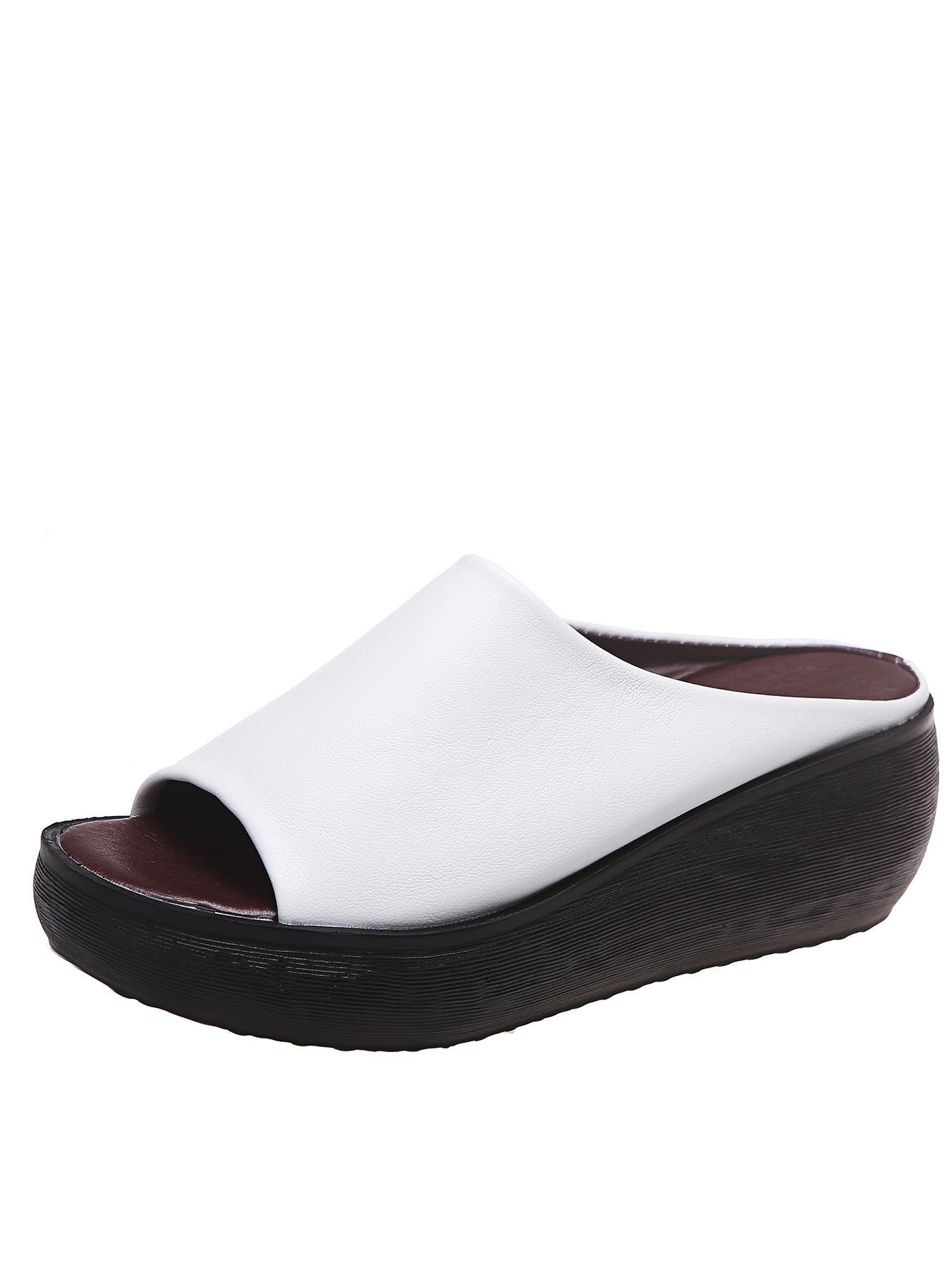 Sandalias plataforma abiertas para mujer - Clarissa