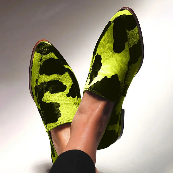 Mocasines de mujer con estampado - Corinne