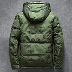 Chaqueta hombre alpina protección frío extremo sarga aislamiento resistente montaña - Alpine Shield