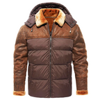 Chaqueta sherpa hombre ante forro polar termorreflectante cálida vintage frío extremo - Velvetron