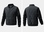 Chaqueta invierno hombre cremallera aislamiento térmico impermeable resistente - Cole