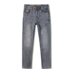 Pantalones vaqueros rectos de acabado gris - Torleif