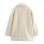 Abrigo teddy para mujer - Arwena