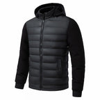Abrigo invierno hombre informal capucha algodón contemporáneo cálido versátil - Luc