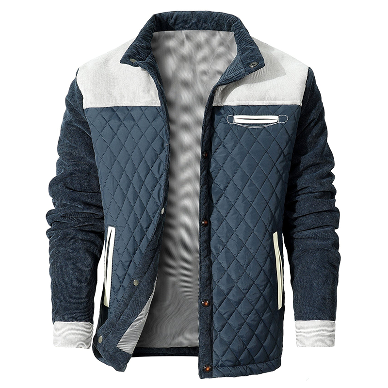 Chaqueta hombre urban casual ripstop forrada resistente moderna versátil - Dakusy