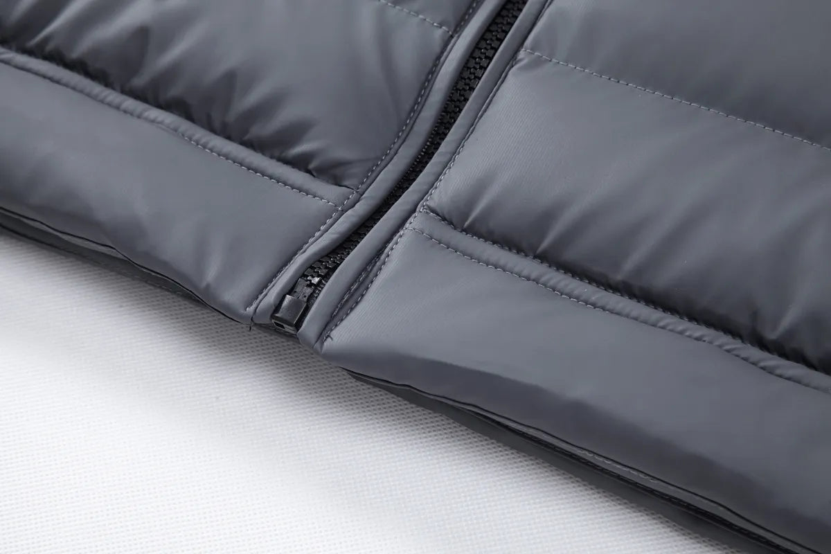 Abrigo invierno hombre informal capucha algodón contemporáneo cálido versátil - Luc