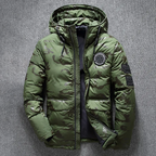 Chaqueta hombre alpina protección frío extremo sarga aislamiento resistente montaña - Alpine Shield