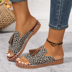 Sandalias planas con borla para mujer - Annelie