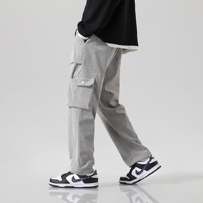 Pantalones cargo de pana para hombre - Erlend