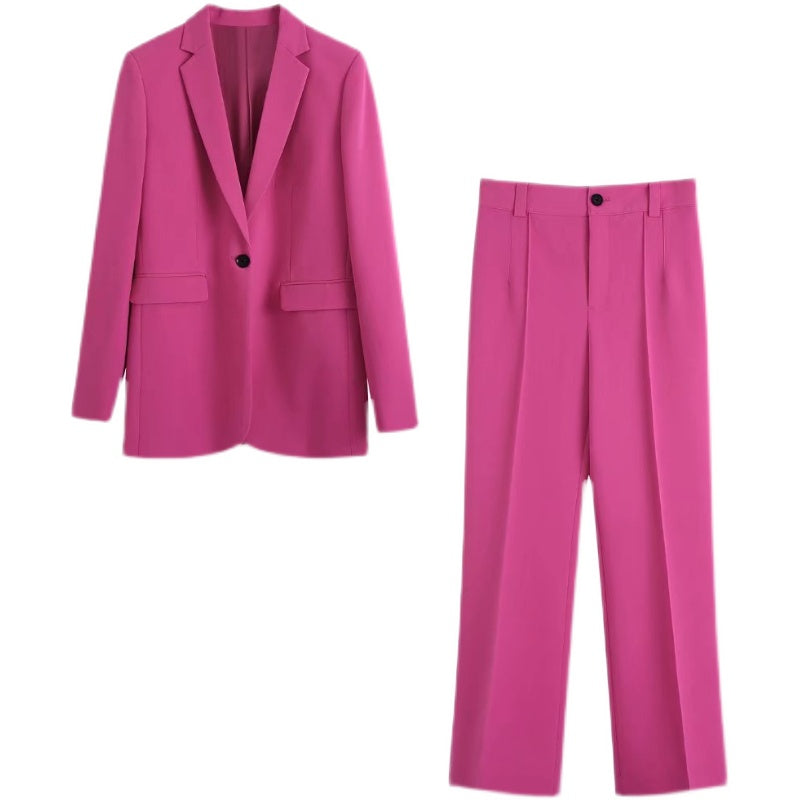 Conjunto mujer blazer pantalón elegante - Ethel