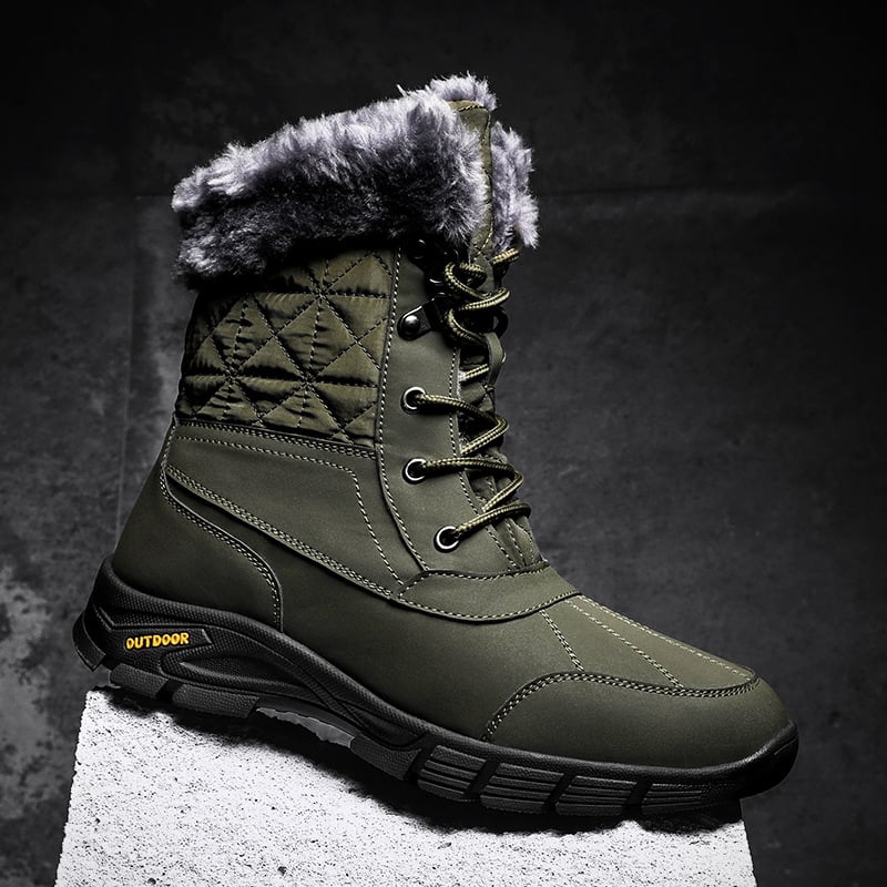 Botas de invierno para hombre con interior afelpado - Ruvano