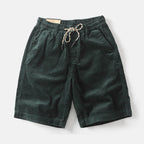 Shorts de pana con cordón ajustable para hombre - Dalton