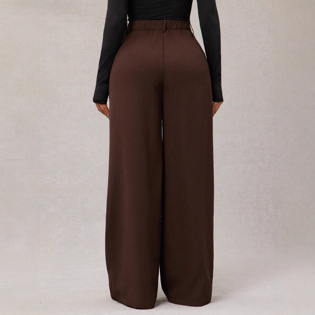 Pantalón para mujer efecto sastrero - Eloria
