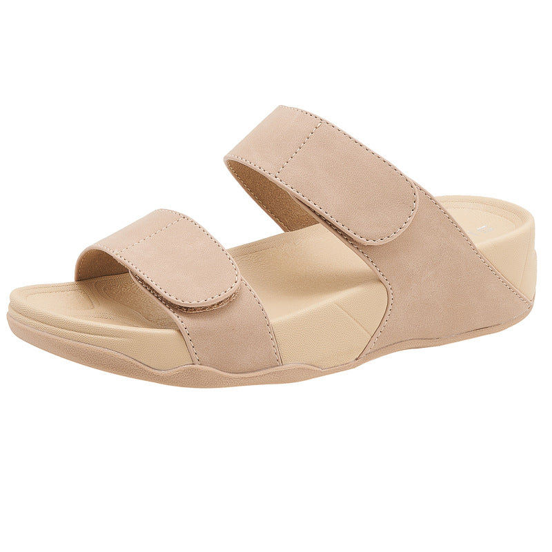 Sandalias ortopédicas con doble tira ajustable y suela ergonómica - Virel