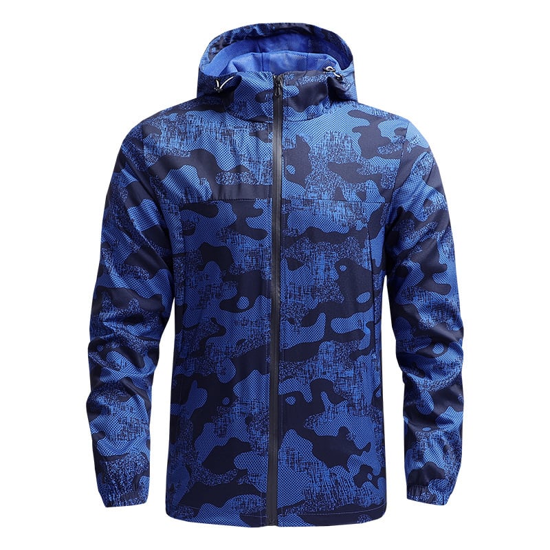 Chaqueta ligera con capucha para hombre de estilo deportivo - Korex