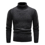 Suéter para hombre cuello alto efecto tejido - Raiden