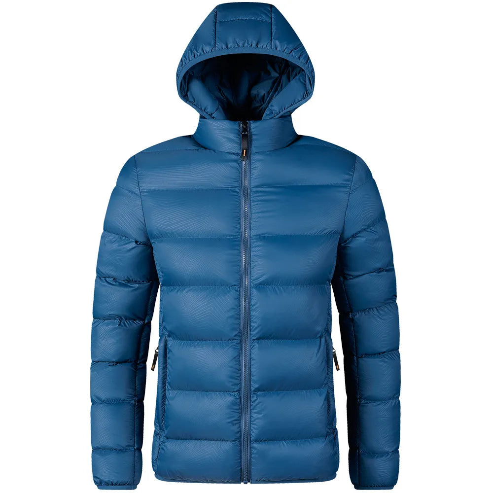 Chaqueta ligera hombre invierno aislamiento térmico resistente agua viento - Kevin