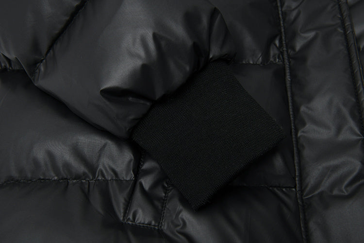 Chaqueta acolchada hombre detalles denim puños elásticos cordón ajustable urbana - Arvid