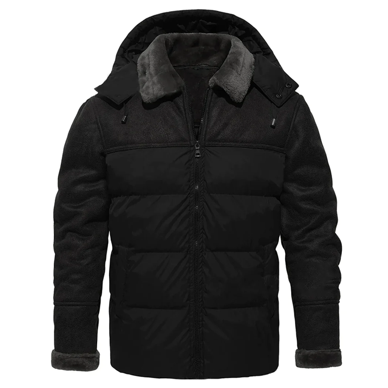 Chaqueta sherpa hombre ante forro polar termorreflectante cálida vintage frío extremo - Velvetron