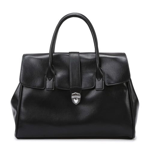 Bolso de mano mujer piel sintética gran capacidad estilo sofisticado - Élodie