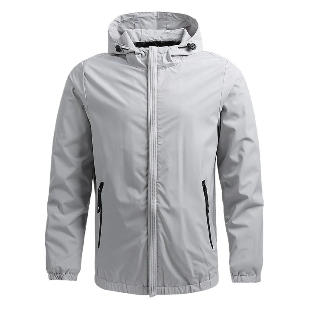 Chaqueta ligera con capucha para hombre de uso diario - Darel