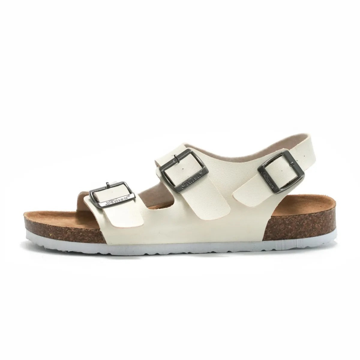 Sandalias planas mujer tiras ajustables corcho minimalistas - Larissa