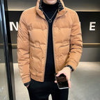 Chaqueta acolchada hombre bomber cuello alto bolsillos contraste técnica urbana - Cody