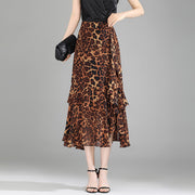 Estampado Leopardo Cafe