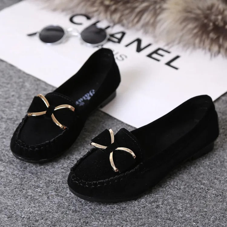 Mocasines con lazo metálico para mujer - Beatrice