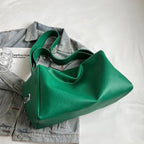 Bolso tote para mujer de piel sintética gran capacidad estilo casual - Andrea