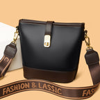 Bolso bandolera para mujer efecto de piel diseño estructurado estilo cubo - Mireia