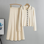 Conjunto falda punto mujer - Maelis