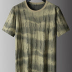 Camiseta estampada efecto desgastado para hombre - Gaspard