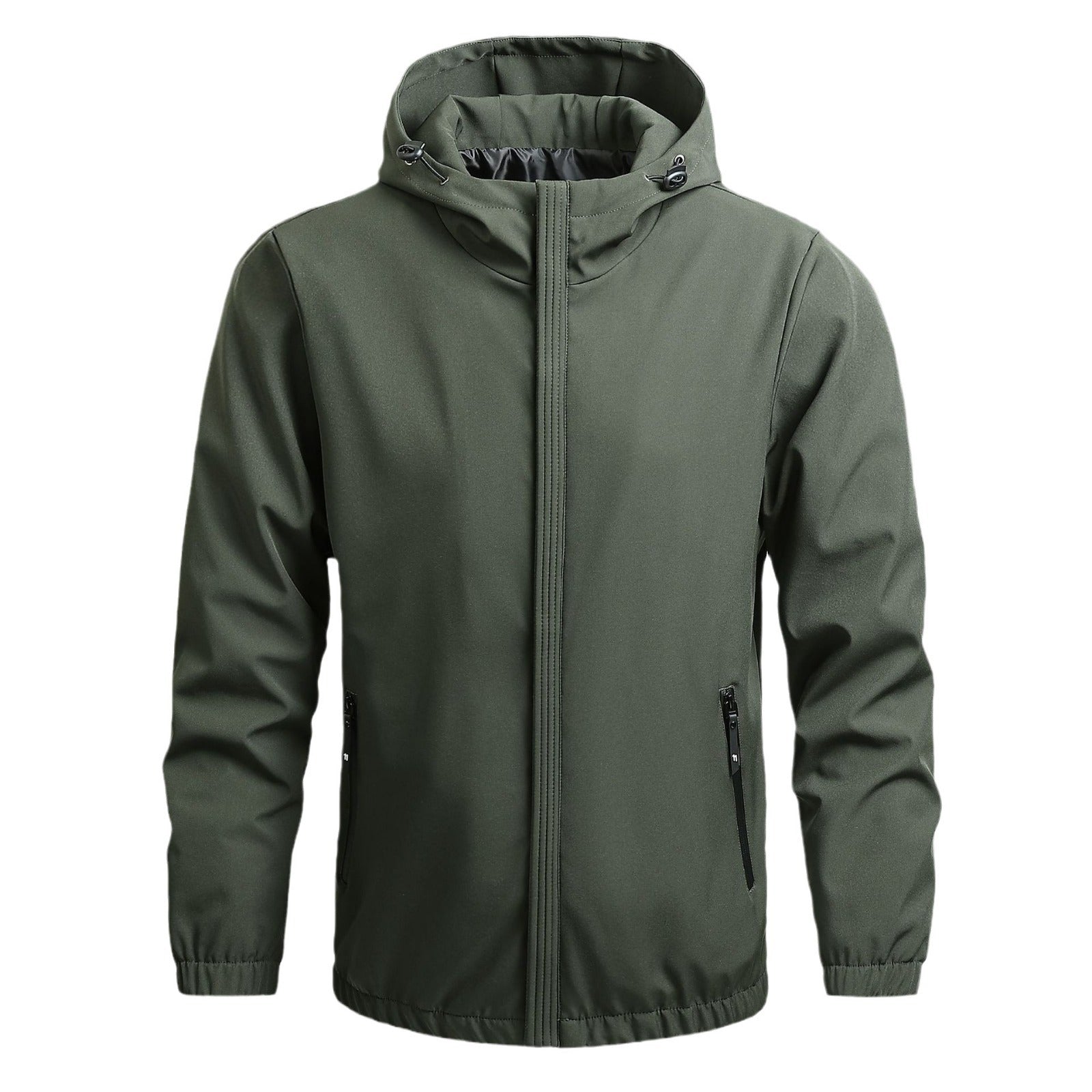 Chaqueta ligera con capucha para hombre de uso diario - Darel