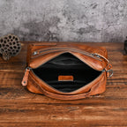 Bolso de mano hombre piel sintética diseño urbano compacto - Laurent