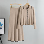 Conjunto falda punto mujer - Maelis